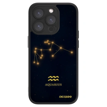 Picasee ULTIMATE CASE MagSafe pentru Apple iPhone 15 Pro - AQUARIUS