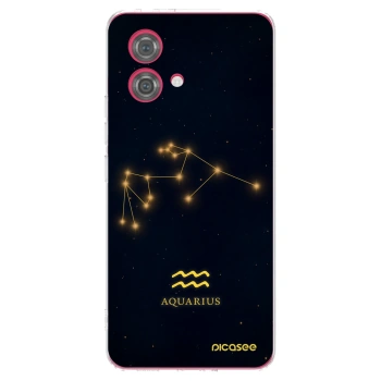 Picasee husă transparentă din silicon pentru Motorola Moto G84 5G - AQUARIUS