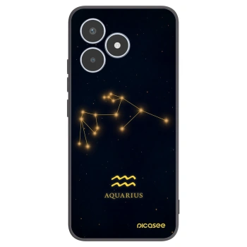Picasee husă neagră din silicon pentru Realme C53 - AQUARIUS