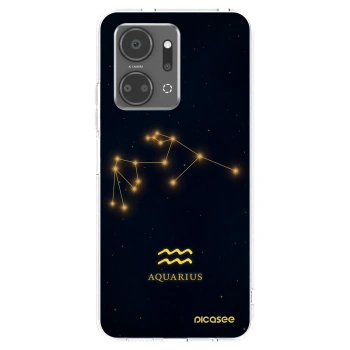 Picasee husă transparentă din silicon pentru Honor X7a - AQUARIUS