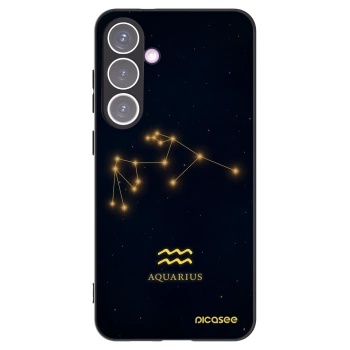 Picasee husă neagră din silicon pentru Samsung Galaxy S24+ S926B 5G - AQUARIUS