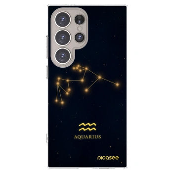 Picasee husă transparentă din silicon pentru Samsung Galaxy S24 Ultra S928B 5G - AQUARIUS