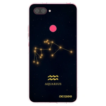 Picasee husă transparentă din silicon pentru Xiaomi Mi 8 Lite - AQUARIUS