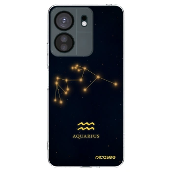 Picasee husă transparentă din silicon pentru Xiaomi Redmi 13C 4G - AQUARIUS