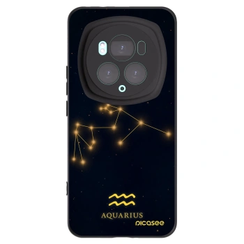 Picasee husă neagră din silicon pentru Honor Magic6 Pro - AQUARIUS