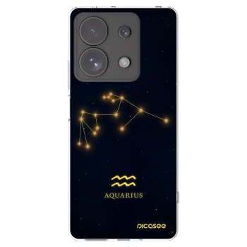 Picasee husă transparentă din silicon pentru Xiaomi Redmi Note 13 Pro 4G - AQUARIUS