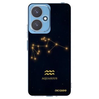 Picasee husă transparentă din silicon pentru Xiaomi Redmi 13C 5G - AQUARIUS