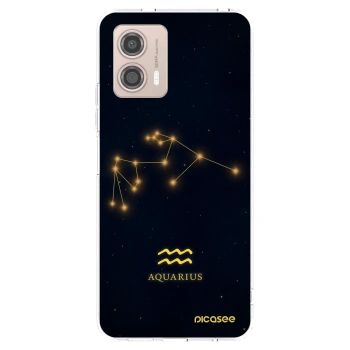 Picasee husă transparentă din silicon pentru Motorola Moto G53 5G - AQUARIUS