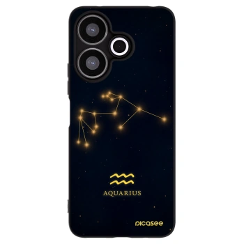 Picasee husă neagră din silicon pentru Xiaomi Redmi 13 4G - AQUARIUS