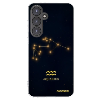Picasee husă transparentă din silicon pentru Samsung Galaxy S24 FE S721B - AQUARIUS