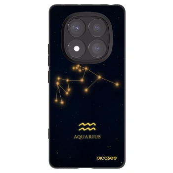 Picasee husă neagră din silicon pentru Xiaomi Redmi Note 14 Pro+ 5G - AQUARIUS