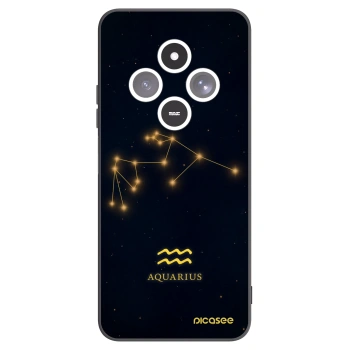 Picasee husă neagră din silicon pentru Xiaomi Redmi 14C - AQUARIUS