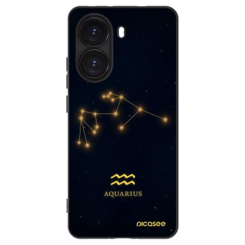 Picasee husă neagră din silicon pentru Xiaomi Poco X7 Pro 5G - AQUARIUS