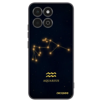 Picasee husă neagră din silicon pentru Honor 200 Smart 5G - AQUARIUS