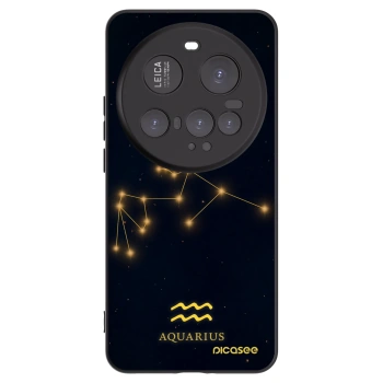 Picasee husă neagră din silicon pentru Xiaomi 15 Ultra - AQUARIUS