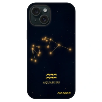 Picasee Fashion Case MagSafe pentru Apple iPhone 15 - AQUARIUS