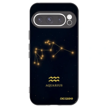Picasee husă neagră din silicon pentru Google Pixel 9 Pro XL - AQUARIUS