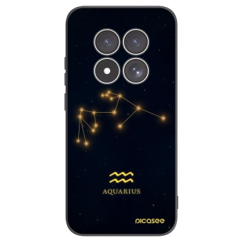 Picasee husă neagră din silicon pentru Xiaomi Redmi Note 15 Pro 4G - AQUARIUS