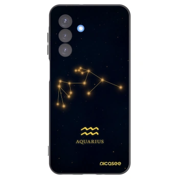 Picasee husă neagră din silicon pentru Samsung Galaxy A17 5G - AQUARIUS