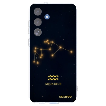 Picasee husă transparentă din silicon pentru Samsung Galaxy S25 FE 5G - AQUARIUS
