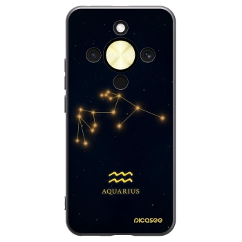 Picasee husă neagră din silicon pentru Honor Magic8 Lite 5G - AQUARIUS