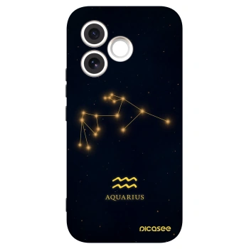Picasee husă neagră din silicon pentru Honor 600 Lite - AQUARIUS