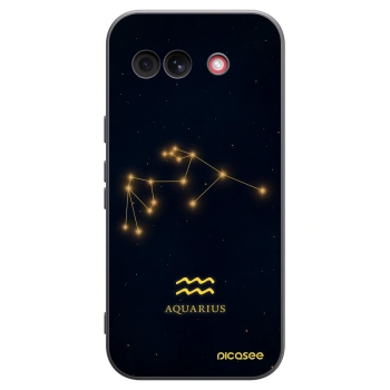 Picasee husă neagră din silicon pentru Google Pixel 10a - AQUARIUS