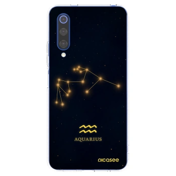 Picasee husă transparentă din silicon pentru Xiaomi Mi 9 SE - AQUARIUS