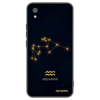 Picasee husă neagră din silicon pentru Xiaomi Redmi 7A - AQUARIUS