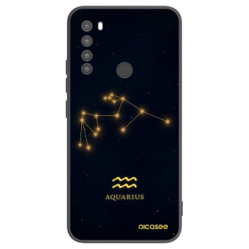Picasee husă neagră din silicon pentru Xiaomi Redmi Note 8 - AQUARIUS