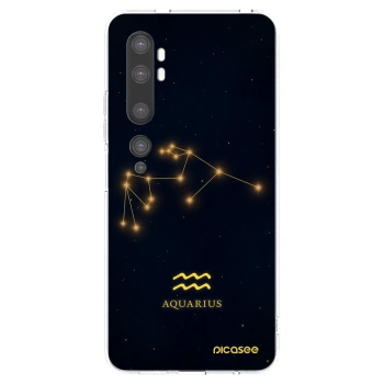Picasee husă transparentă din silicon pentru Xiaomi Mi Note 10 (Pro) - AQUARIUS