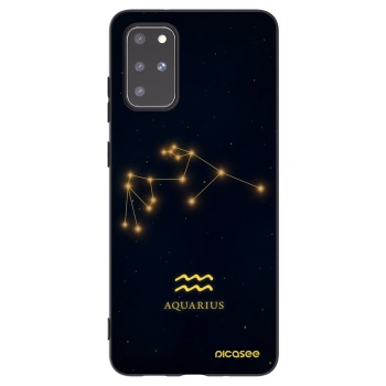 Picasee husă neagră din silicon pentru Samsung Galaxy S20+ G985F - AQUARIUS