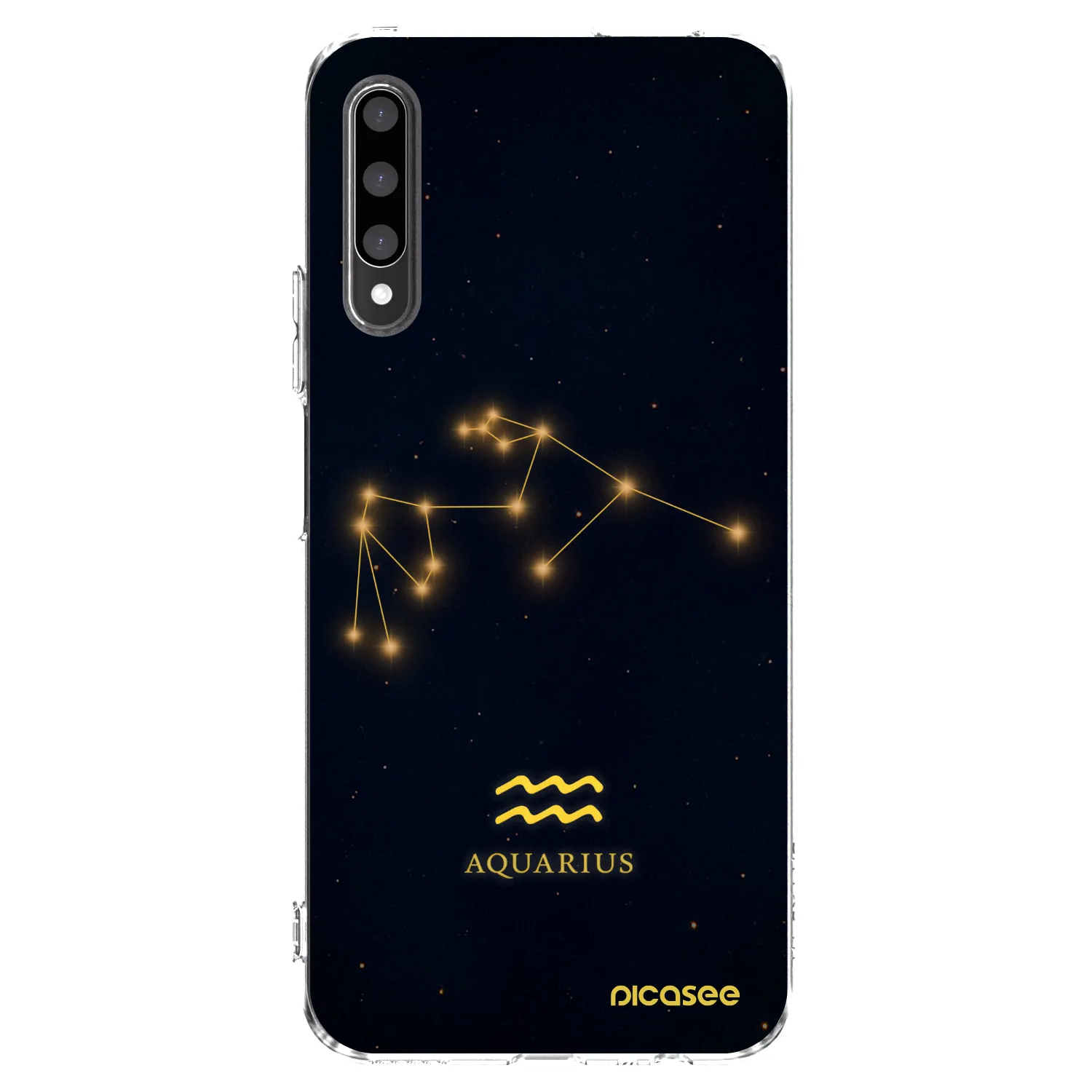 Picasee husă transparentă din silicon pentru Honor 9X Pro - AQUARIUS
