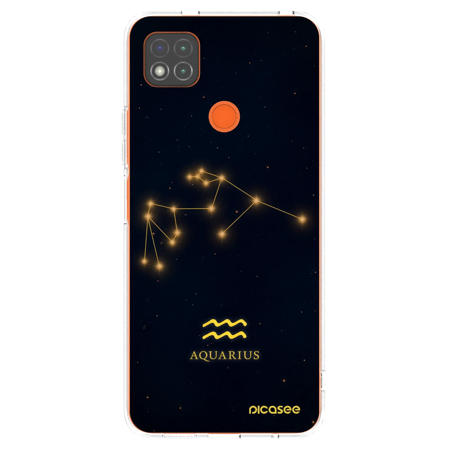 Picasee husă transparentă din silicon pentru Xiaomi Redmi 9C - AQUARIUS