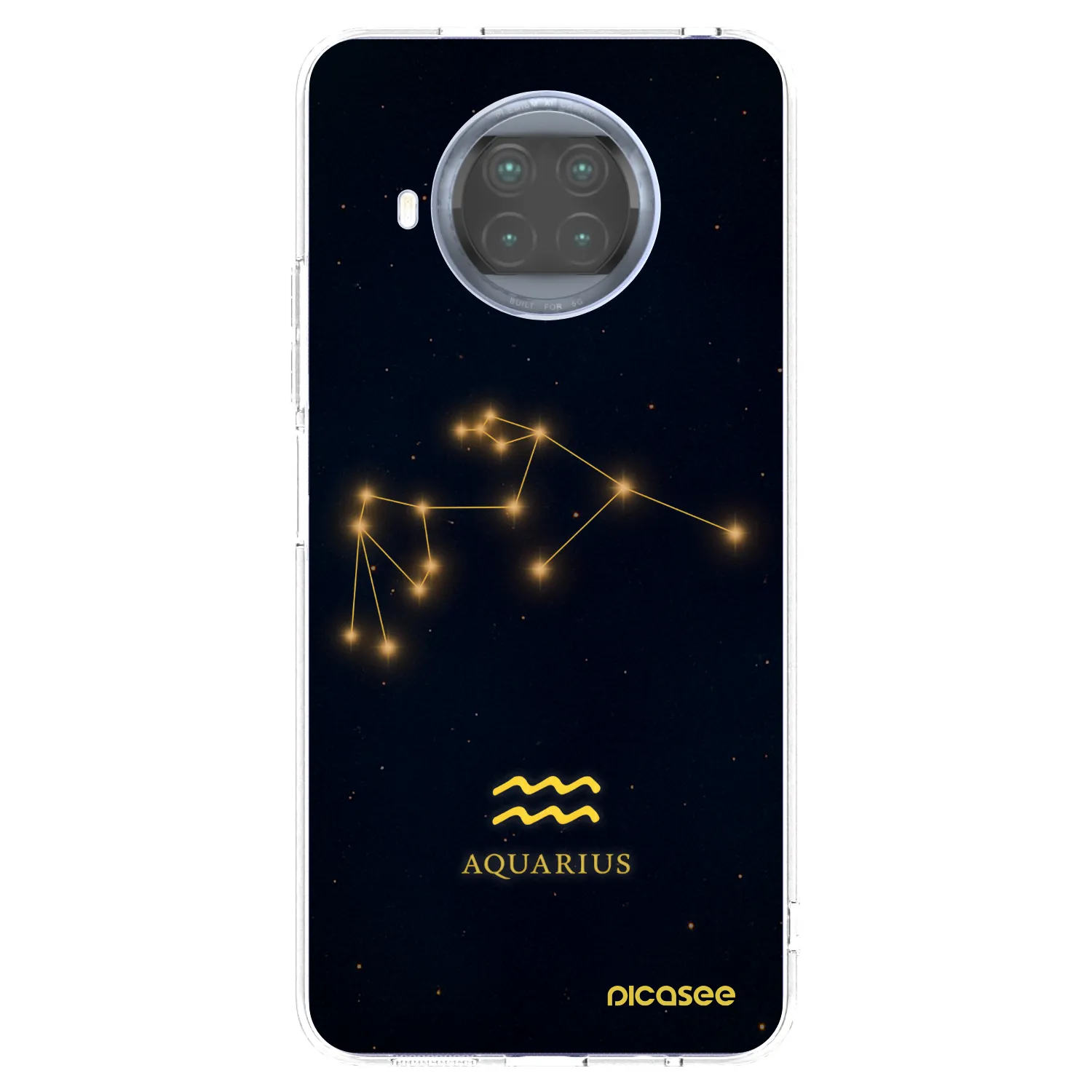 Picasee husă transparentă din silicon pentru Xiaomi Mi 10T Lite - AQUARIUS