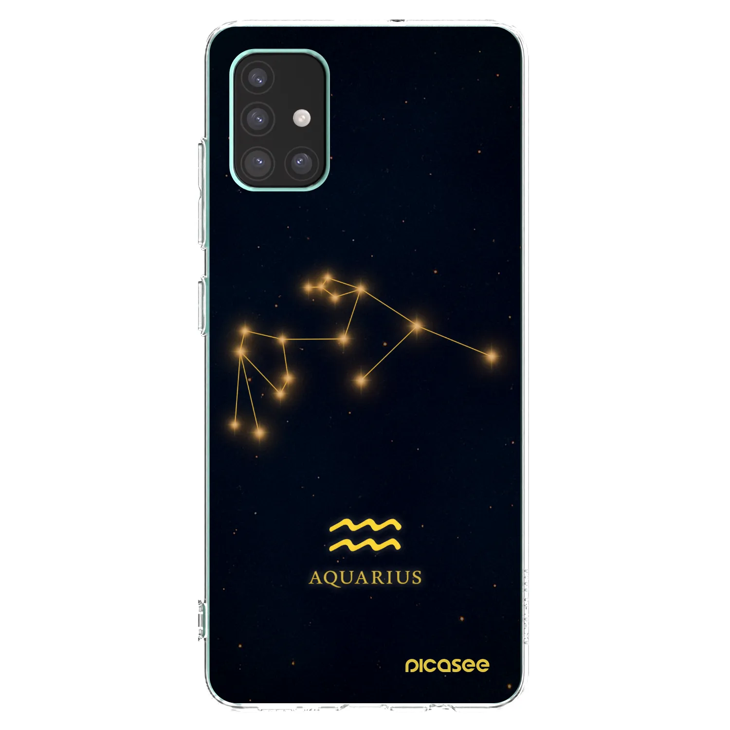 Picasee husă transparentă din silicon pentru Samsung Galaxy M51 M515F - AQUARIUS