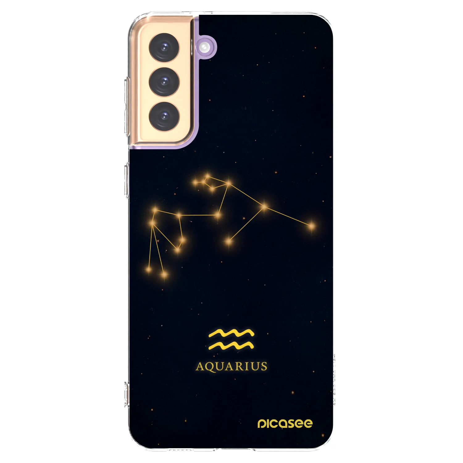 Picasee husă transparentă din silicon pentru Samsung Galaxy S21+ 5G G996F - AQUARIUS