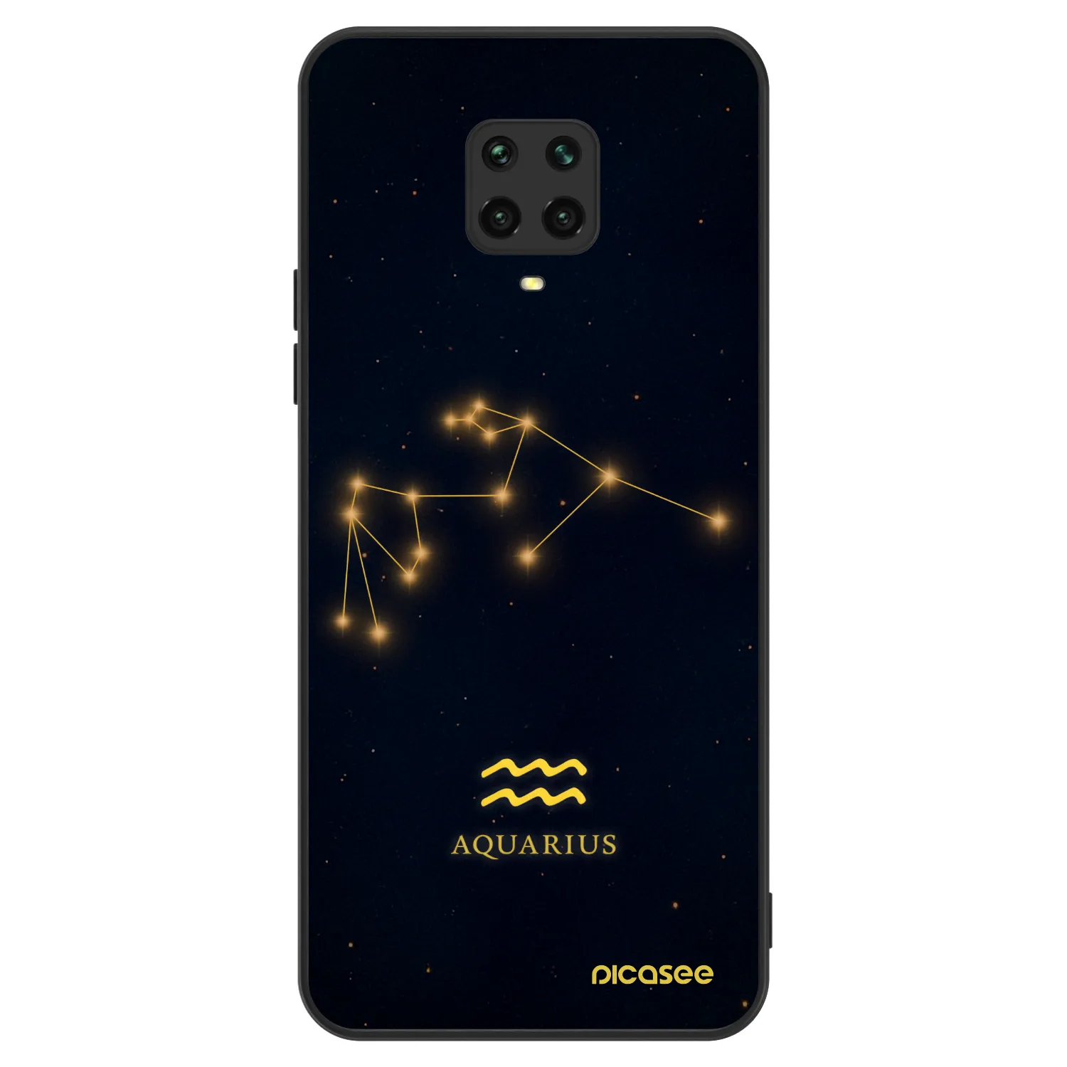 Picasee ULTIMATE CASE pentru Xiaomi Redmi Note 9 Pro - AQUARIUS