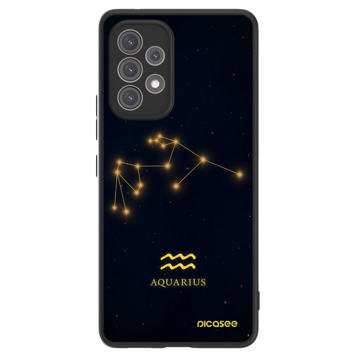 Picasee ULTIMATE CASE pentru Samsung Galaxy A52 5G A525F - AQUARIUS