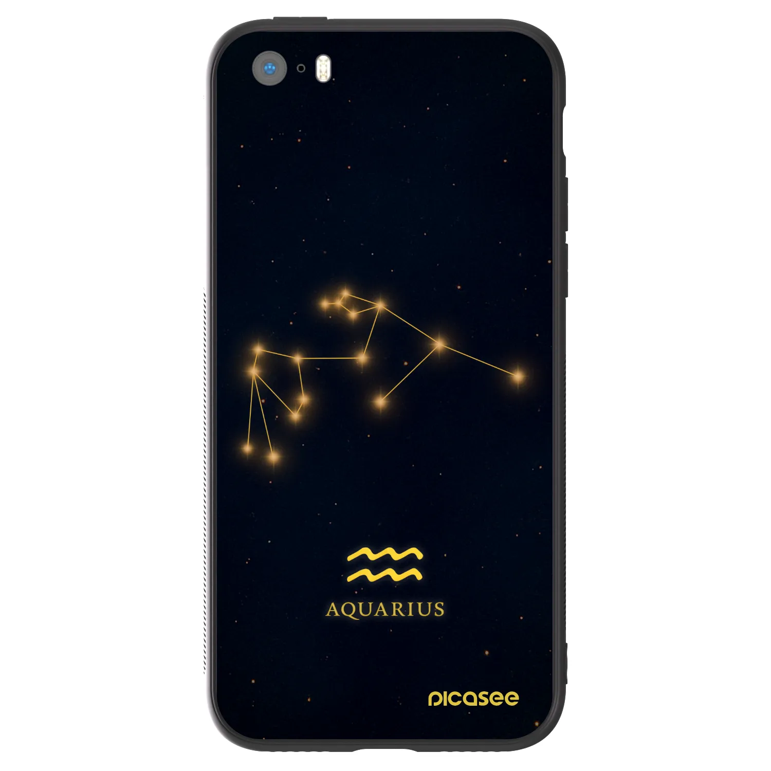 Picasee ULTIMATE CASE pentru Apple iPhone 5/5S/SE - AQUARIUS