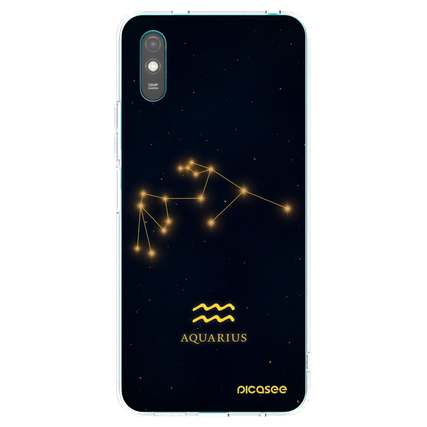Picasee husă transparentă din silicon pentru Xiaomi Redmi 9AT - AQUARIUS