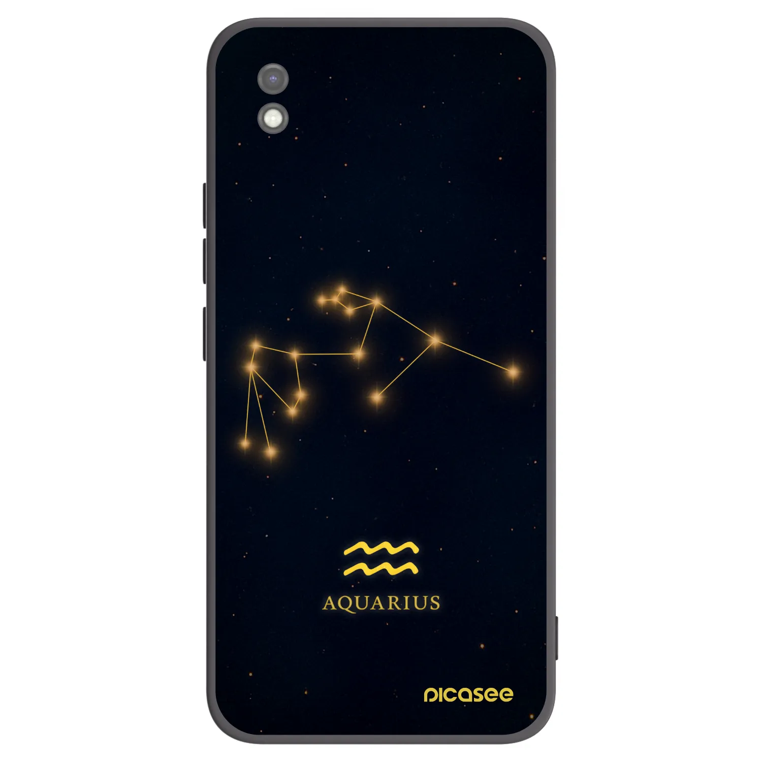 Picasee husă neagră din silicon pentru Xiaomi Redmi 9AT - AQUARIUS
