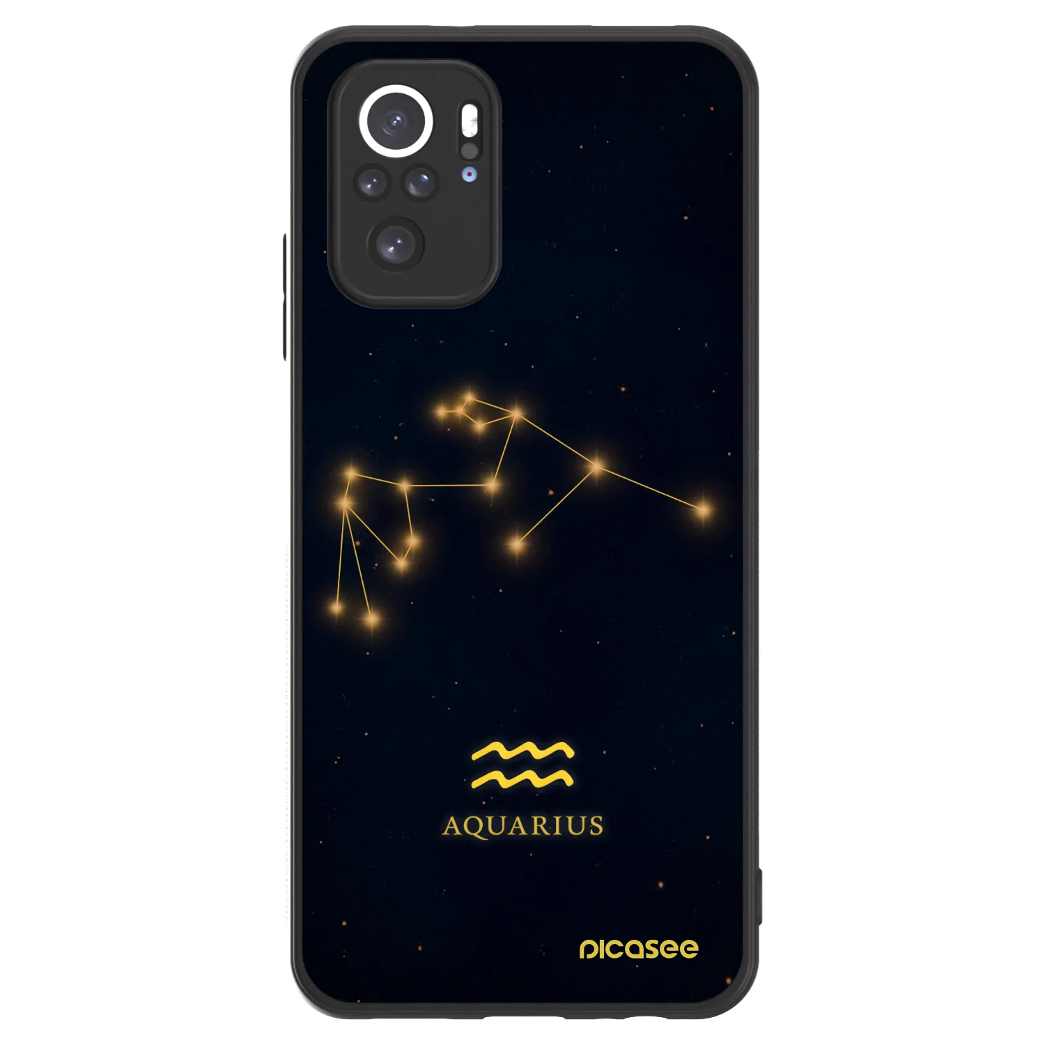 Picasee ULTIMATE CASE pentru Xiaomi Redmi Note 10S - AQUARIUS