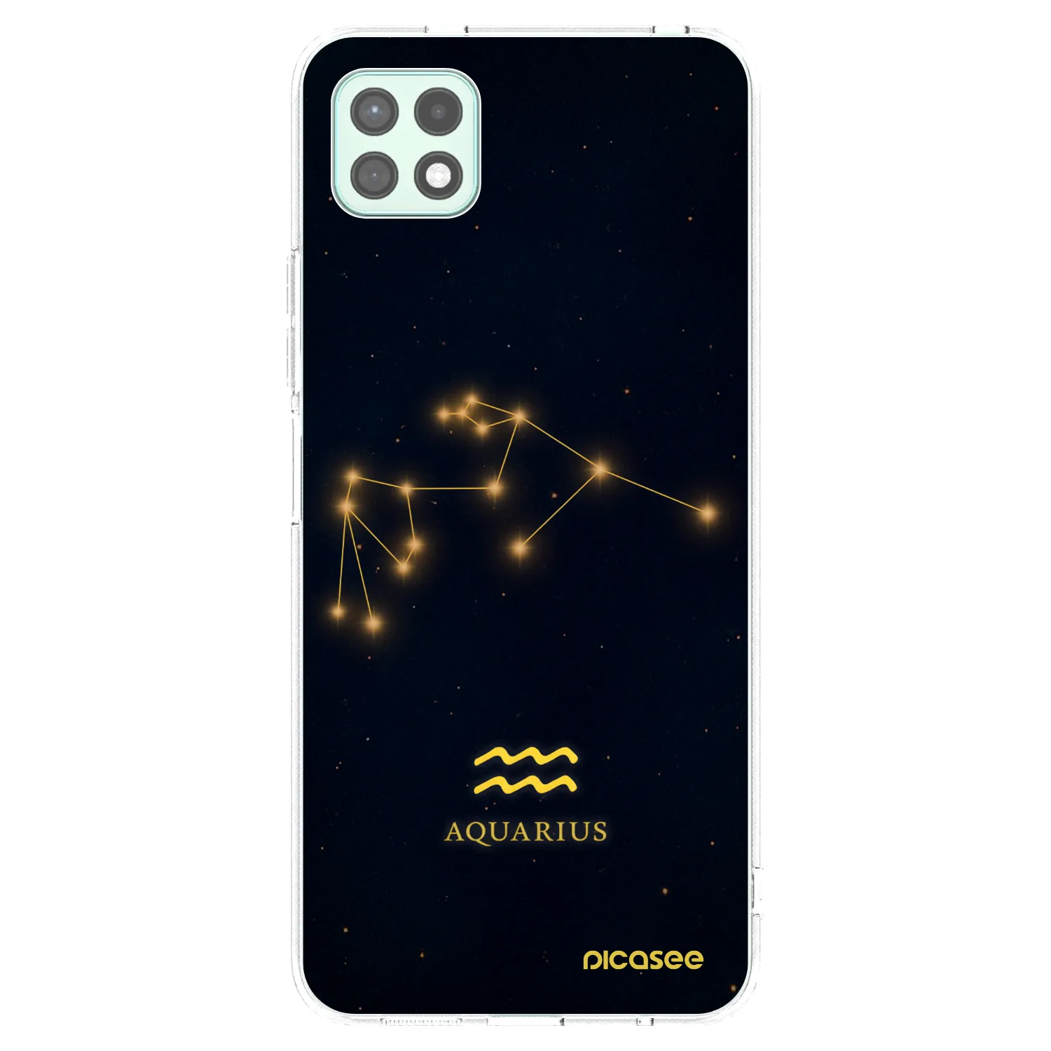 Picasee husă transparentă din silicon pentru Samsung Galaxy A22 A226B 5G - AQUARIUS