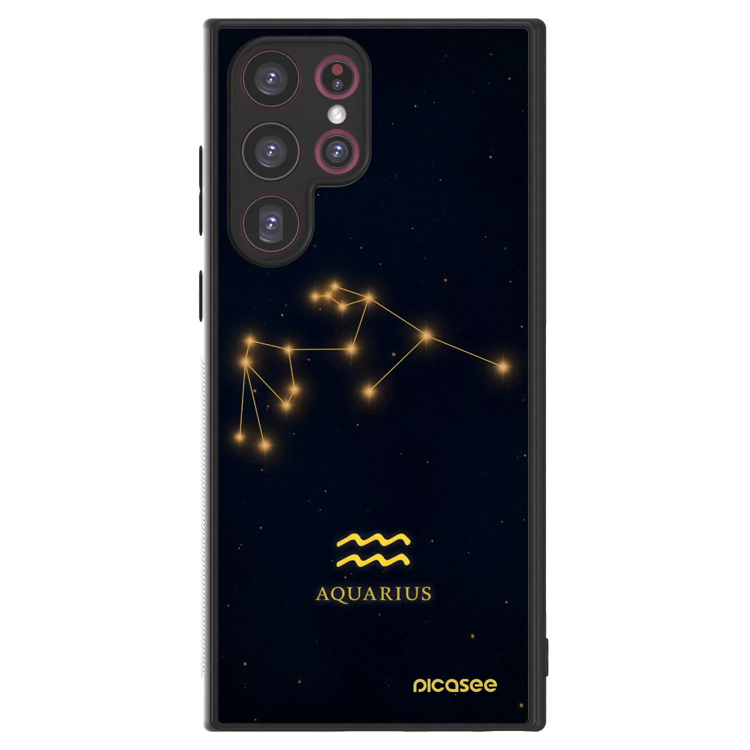 Picasee ULTIMATE CASE pentru Samsung Galaxy S22 Ultra 5G - AQUARIUS