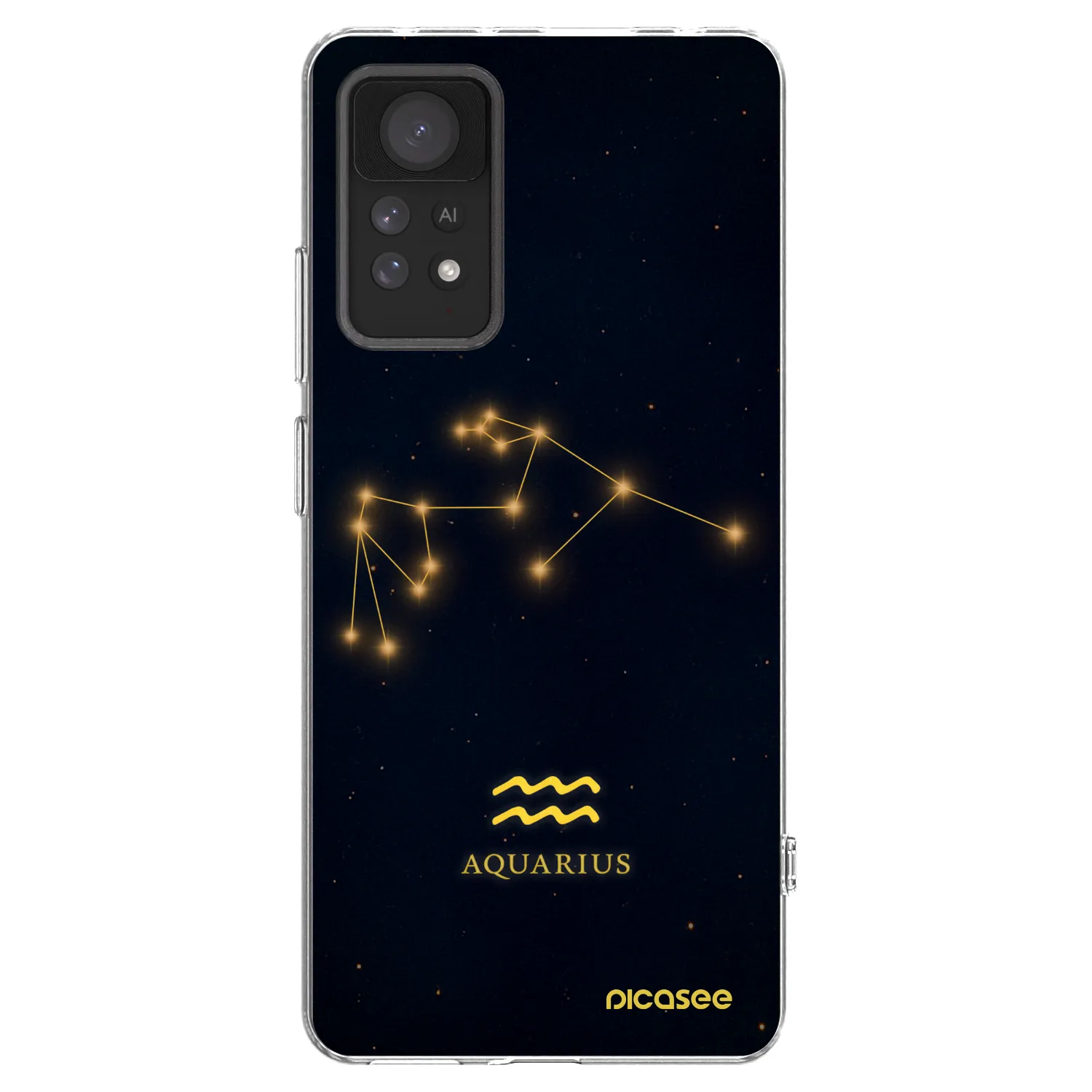 Picasee husă transparentă din silicon pentru Xiaomi Redmi Note 11 Pro 5G - AQUARIUS