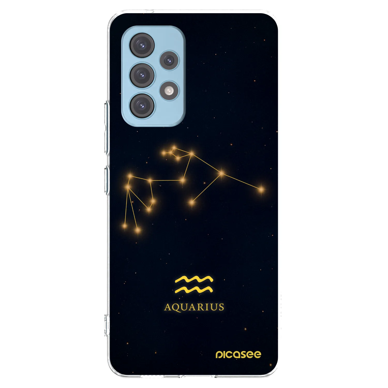 Picasee husă transparentă din silicon pentru Samsung Galaxy A53 5G A536 - AQUARIUS