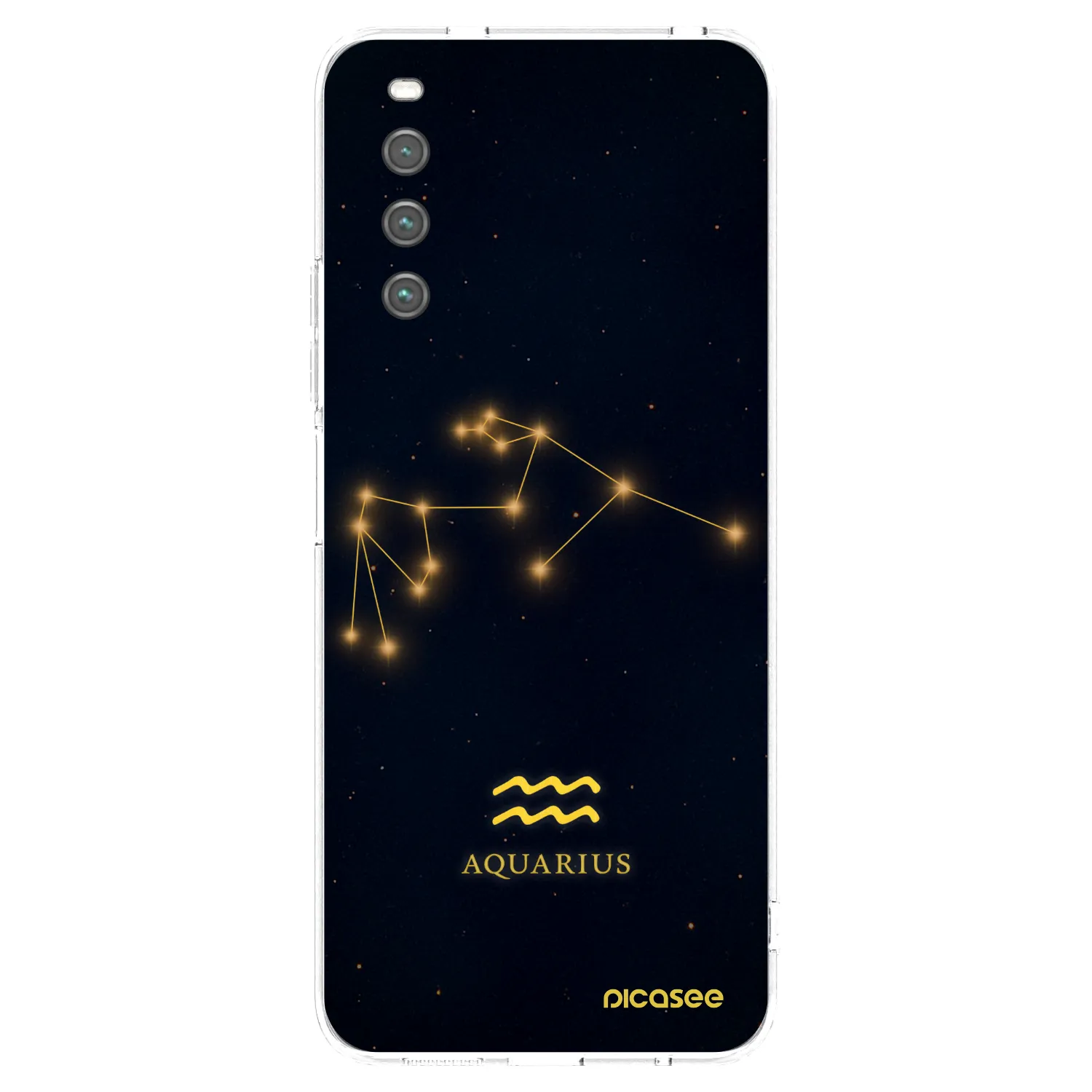 Picasee husă transparentă din silicon pentru Sony Xperia 10 IV 5G - AQUARIUS
