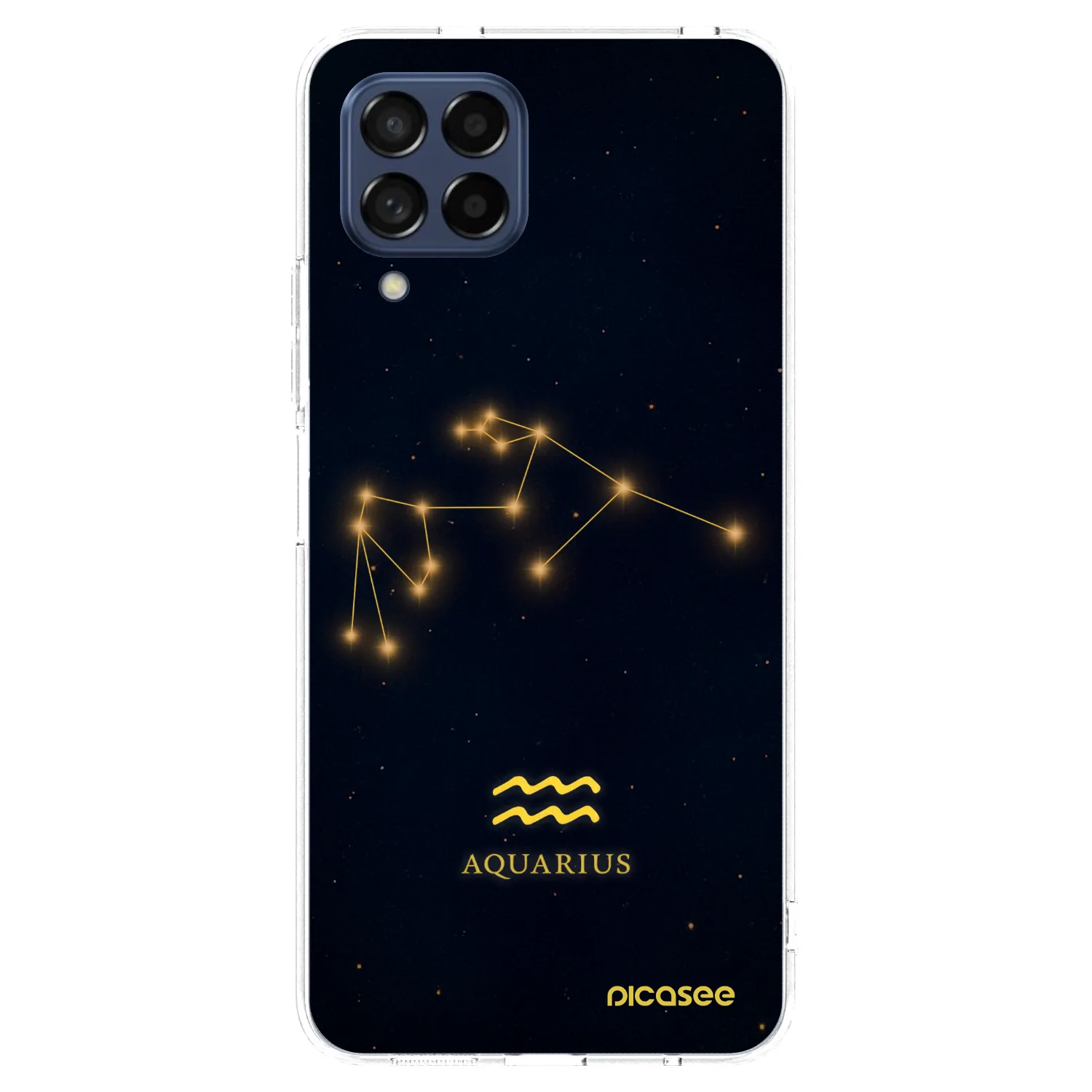 Picasee husă transparentă din silicon pentru Samsung Galaxy M53 5G - AQUARIUS