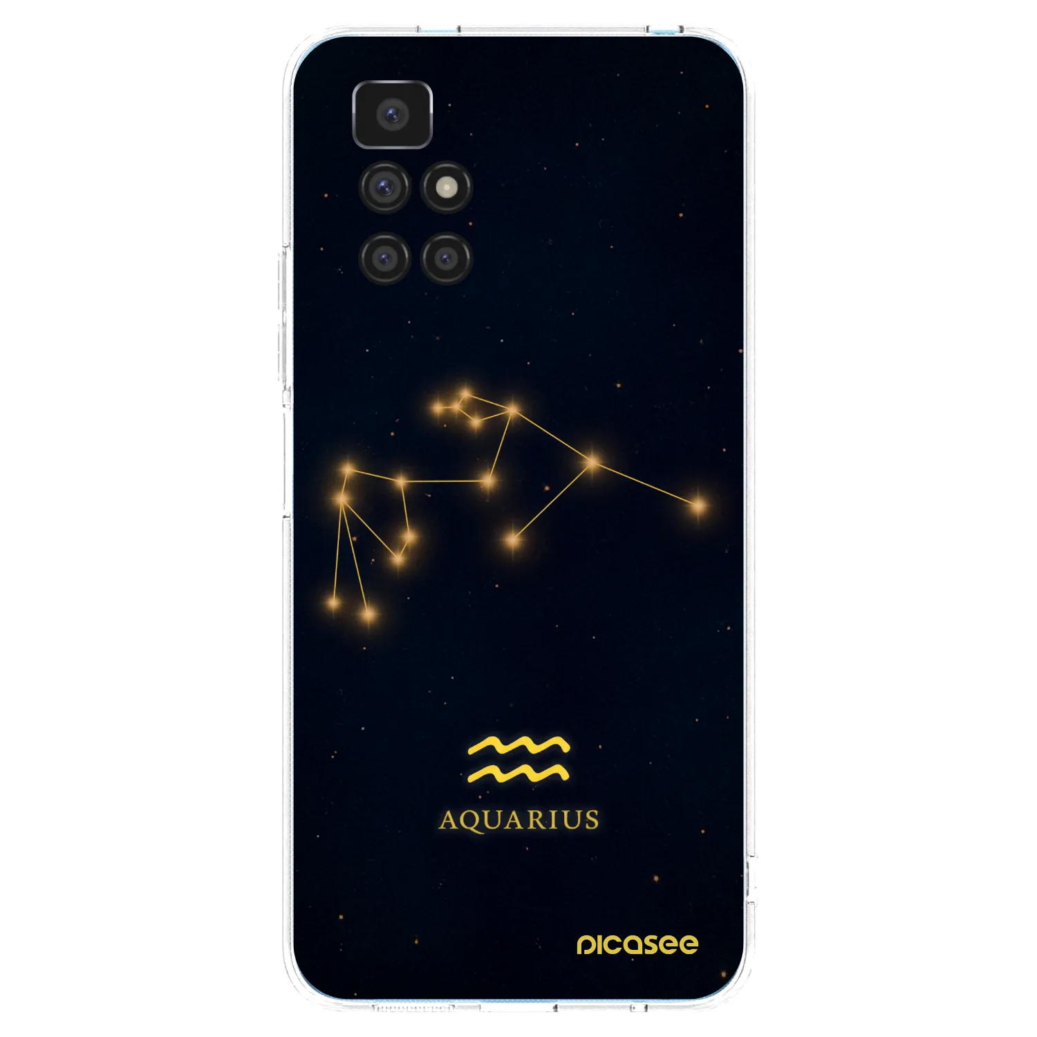 Picasee husă transparentă din silicon pentru Xiaomi Redmi 10 (2022) - AQUARIUS